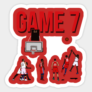 Kawhi Leonard 'Game 7' - NBA Torotno Raptors Sticker